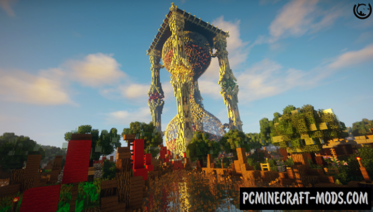 The Giant Hourglass Kingdom - Adventure Map MC