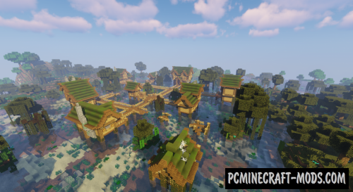 Witch Village Map For Minecraft 1 17 1 1 16 5 Pc Java Mods