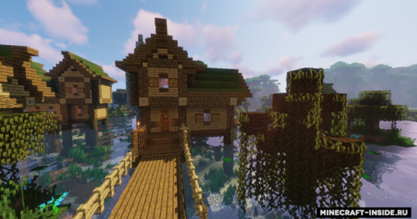 Witch Village Map For Minecraft 1.14, 1.13.2  PC Java 