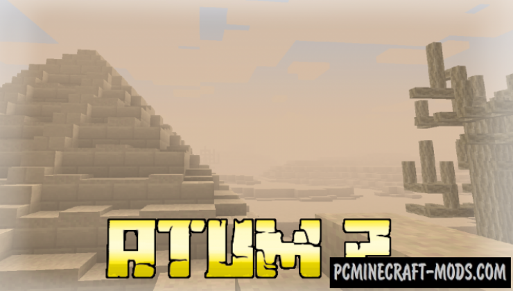Atum 2: Return to the Sands - Adventure Mod 1.16.5, 1.15.2, 1.12.2