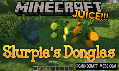 Slurpie's Dongles - New Food Blocks Mod For Minecraft 1.14.4