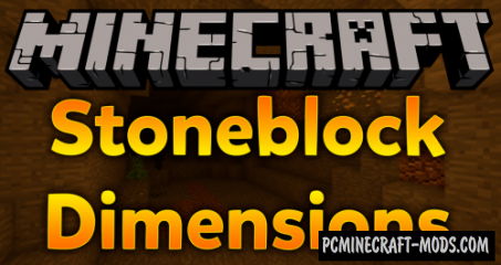 Stoneblock Dimensions Mod For Minecraft 1.12.2