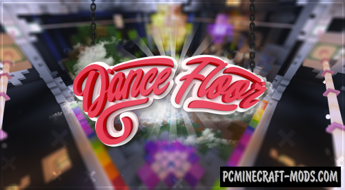 Dance Floor - Minigame Map For Minecraft