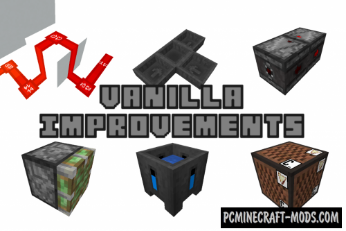 Vanilla Improvements Texture Pack For Minecraft 1.16.5, 1.16.4