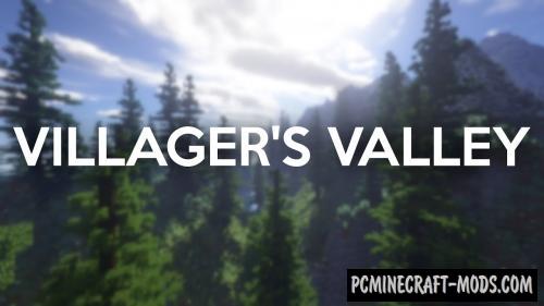 Villager's Valley Map For Minecraft