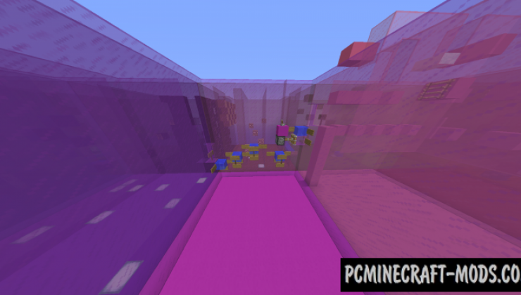 Colorful Parkour Map For Minecraft