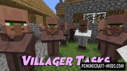 Villager Tasks - Adventure Map For Minecraft