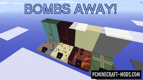 Bombs Away! - Minigame Map For Minecraft