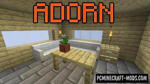 Adorn - Best Decor Mod For Minecraft 1.19, 1.18.1, 1.17.1, 1.16.5