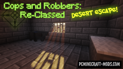 Cops and Robbers: Desert Escape Map For Minecraft