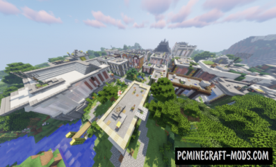 Project Bloomindale - City Map For Minecraft