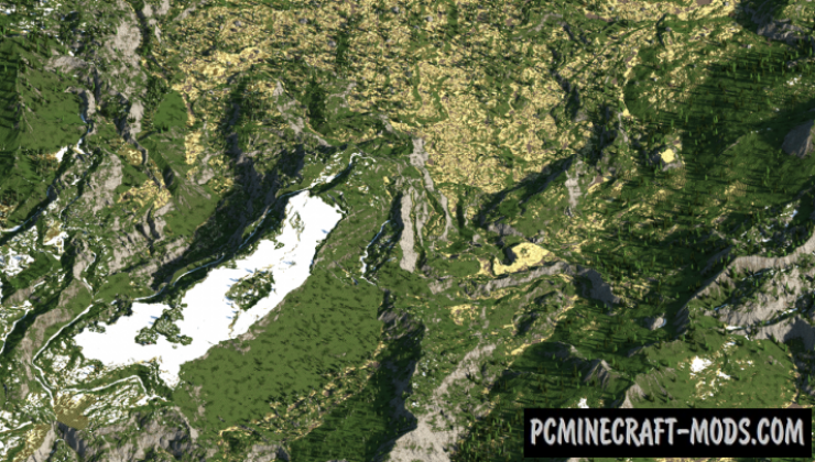 Spring Highlands - Survival Map For Minecraft