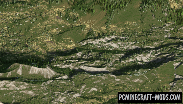 Spring Highlands - Survival Map For Minecraft