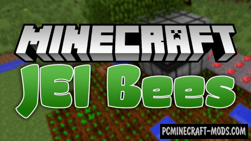 JEI Bees Mod For Minecraft 1.12.2, 1.11.2, 1.10.2