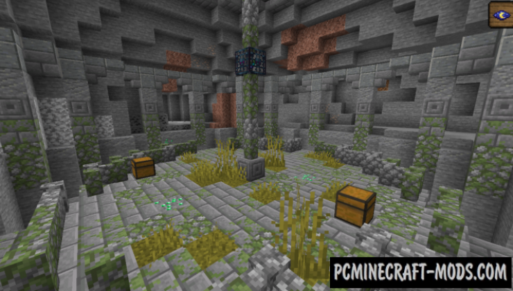 Fossils to Dungeon Data Pack For Minecraft 1.14.1