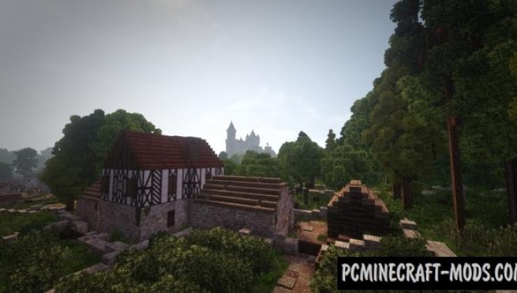 Eirenwald Castle Map For Minecraft