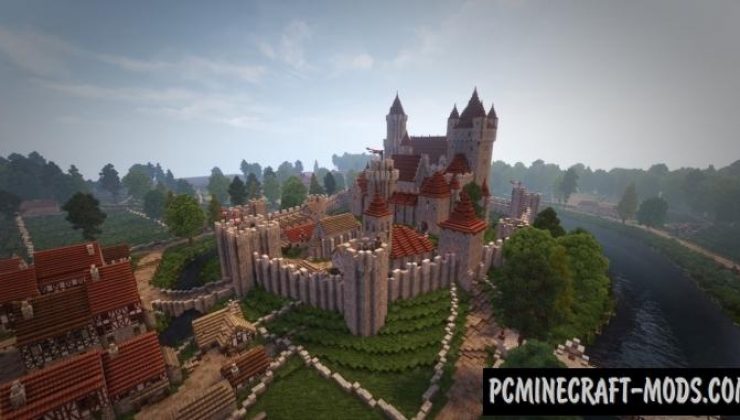 Eirenwald Castle Map For Minecraft