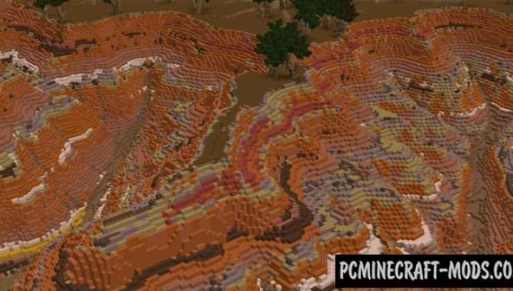 The Grand Canyon - Survival Map For Minecraft