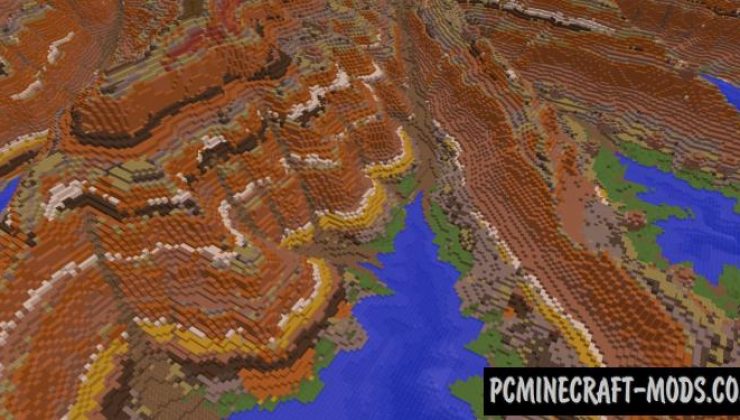The Grand Canyon - Survival Map For Minecraft