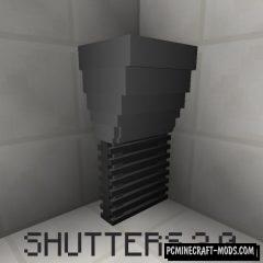 Shutters 2.0 Mod For Minecraft 1.12.2