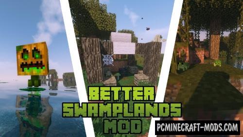 Traitor's Better Swamplands - Creatures Mod MC 1.14.4, 1.12.2