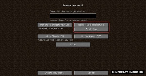 WildNature Mod For Minecraft 1.12.2  PC Java Mods