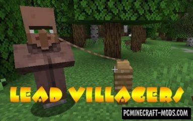 Lead Villagers - Tweak Mod For Minecraft 1.16.5, 1.15.2