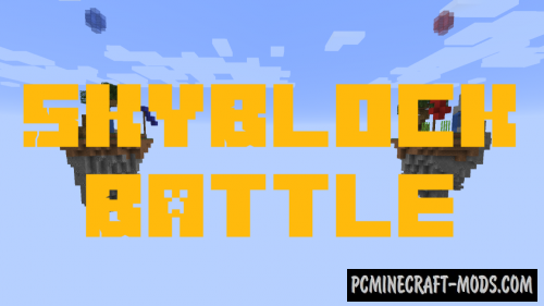 SkyBlock Battle - PvP Map For Minecraft