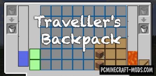 Traveller S Backpack Adv Mod For Minecraft 1 17 1 1 16 5 1 12 2 Pc Java Mods