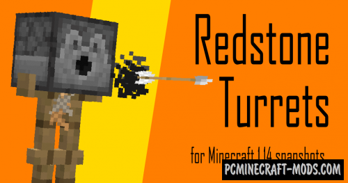 Redstone Turrets Data Pack For Minecraft 1.14.1