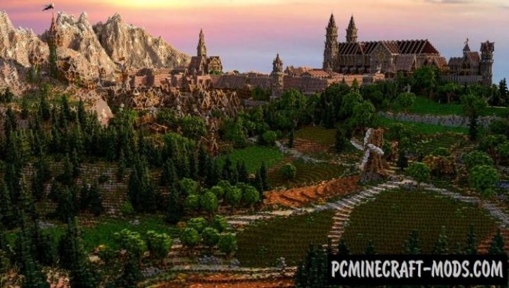 Drachenfels - City Map For Minecraft