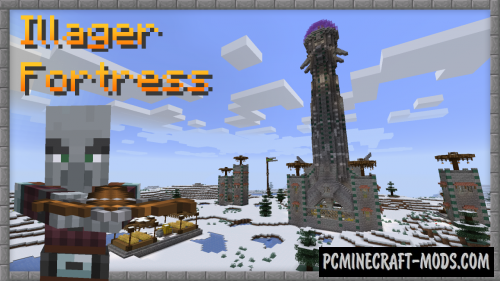 Illager Fortresses Data Pack For Minecraft 1.14.1