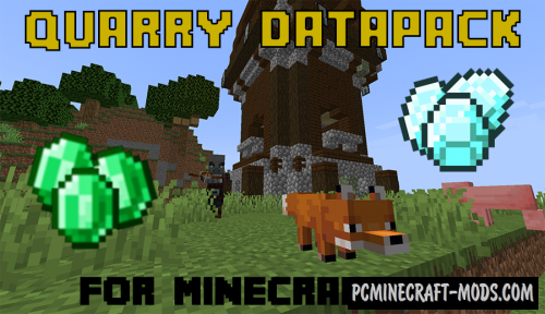 Quarry Data Pack For Minecraft 1.14.1