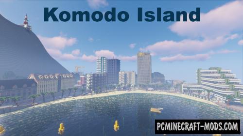 Komodo Island - City Map For Minecraft