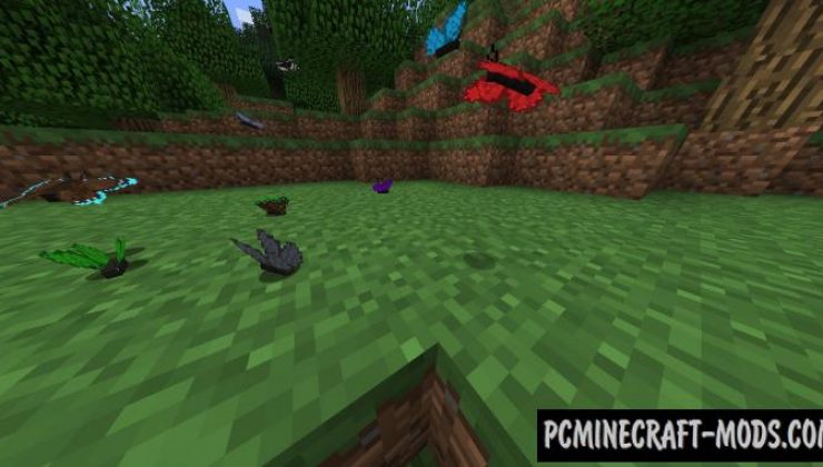 Butterflys - Creatures Mod For Minecraft 1.12.2