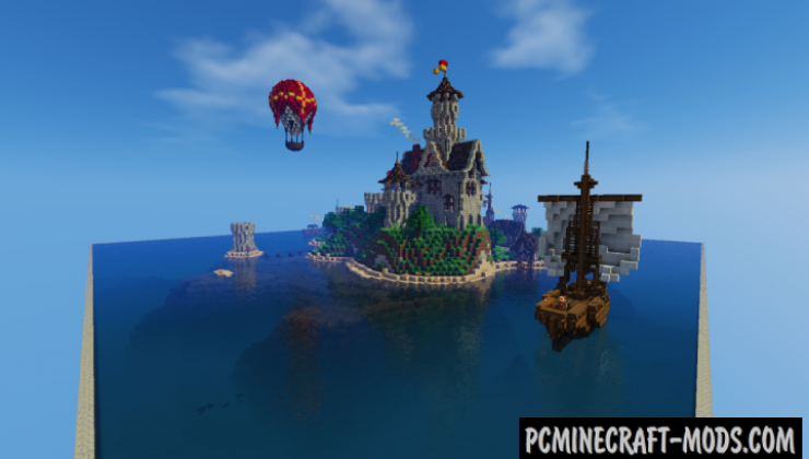 Island Kingdom - City Map For Minecraft