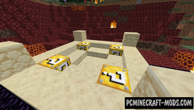 Longbeak's Lucky Blocks Data Pack For Minecraft 1.14.2