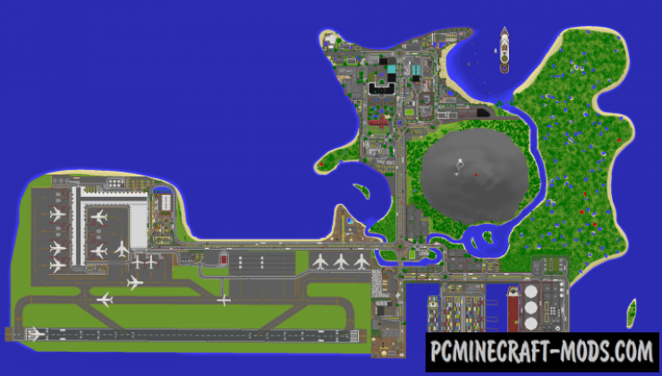 Safe Drop - Parkour Map For Minecraft
