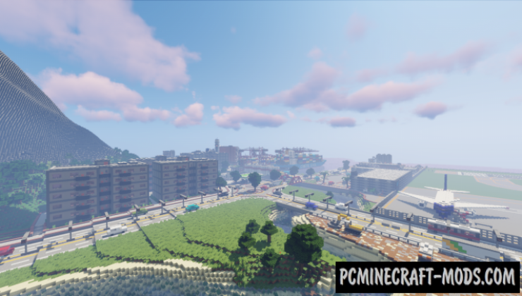 Komodo Island - City Map For Minecraft