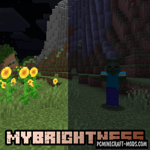 MyBrightness - Tweak Mod For Minecraft 1.16.5, 1.14.4