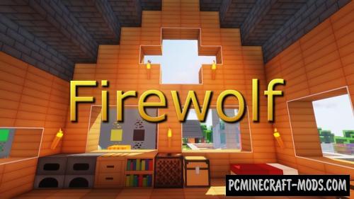 Firewolf 128x HD 3D Resource Pack For Minecraft 1.20.1, 1.19.4