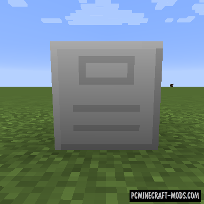 Storage Cabinet - Tech Block Mod For MC 1.19.4, 1.17.1, 1.16.5, 1.12.2