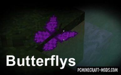 Butterflys - Creatures Mod For Minecraft 1.12.2