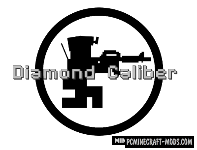 Diamond Caliber - Gun Mod For Minecraft 1.12.2
