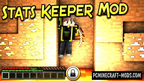 Stats Keeper - Tweak Mod For Minecraft 1.19.3, 1.18.2, 1.16.5, 1.12.2