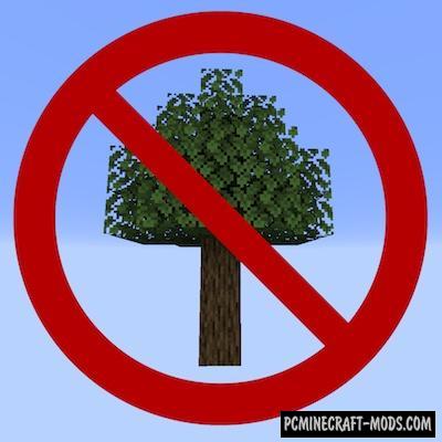 Trees Do Not Float - Tweak Mod For MC 1.19.3, 1.18.2, 1.17.1, 1.16.5