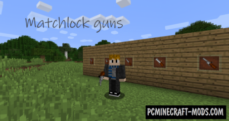 Matchlock Guns Mod For Minecraft 1.12.2