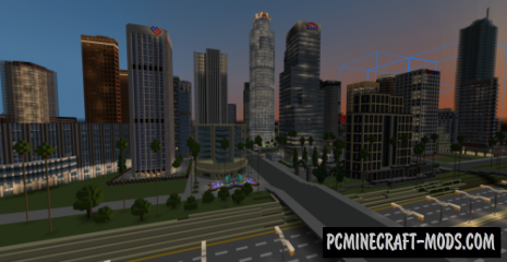 Downtown Los Angeles - City Map For MC