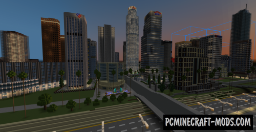 Downtown Los Angeles - City Map For MC
