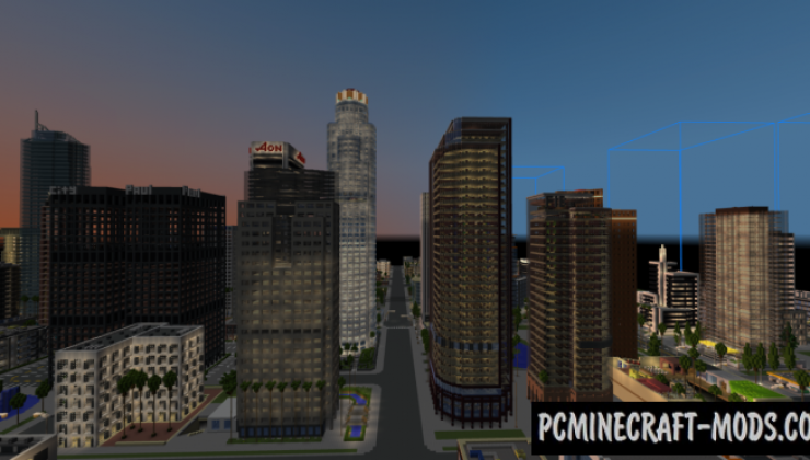 Downtown Los Angeles - City Map For MC
